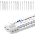 Barrina T8 LED Bulbs 4 Foot, Type B, 24W, 3200L...