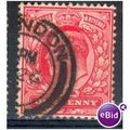 GB stamps 1902-10 KEV11 - 1d SG219 London 5