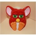 1999 McDonalds Furby Red & White Furby Squeaks