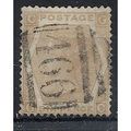 1872 SG123 6d Pale Buff Good/Fine Used Check Le...
