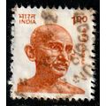 India 1991 Mahatma Gandhi 1.00R Used Stamp,
