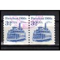 Used 2466 32c Ferryboat Very Fine CNP Left 5 PA...