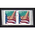 Used 3281c 33c U.S. Flag Over City Very Fine CN...