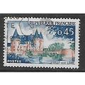 FRANCE 1961 TOURIST PUBLICITY 45c SULLY - SUR -...