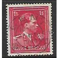 BELGIUM 1936 KING LEOPOLD III 1F RED SG 748 FIN...