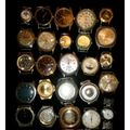 Lot of 25 Quartz Watches NO Bands Lot 30