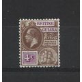 BritishGuiana.SG275 4c Brown and Bright Purple....