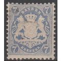 Mi: 34 MH 1875 Bavaria Cat € 6.50