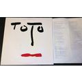 Toto - Turn Back Vinyl LP W/Lyrics