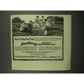 1918 Hawkeye Basket Refrigerator Ad - Fun For You