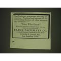 1935 Frank Pachmayr Ad - Use Pachmayr guaranteed shooting necessities
