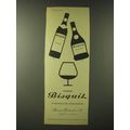 1960 Cognac Bisquit Ad - Cognac Bisquit is ever...