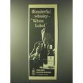 1960 Dewar's White Label Scotch Ad - Wonderful ...