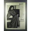 1981 B. Altman & Co. Ad - Calvin Klein Fashion