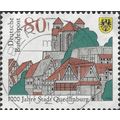 GERMANY, Quedlinburg Millenium, brown 1994, 80p...