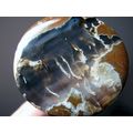 Giant Thunderegg Agate Cabochon: Cavern Scene w...