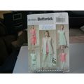 Butterick B5501 Misses Vest, Top, Dress & Pants...