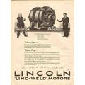 LINCOLN ELECTRIC COMPANY 1930 Linc-Weld motors ...