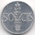Spain : 50 Centimos 1966 (68)