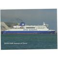 DFDS Delft Seaways Ferry at Dover Postcard