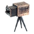 Box Camera with Tripod Die Cast Metal Collectib...
