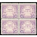 570, Mint NH F/VF 50¢ PO FRESH Block of Four CV...