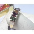 2.5cttw Natural Multi Gem Princess Cut Channel ...