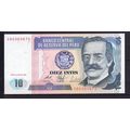 BILLET DE BANQUE PEROU 10 INTIS PICK 128 NEUF
