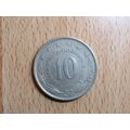 Yugoslavia 1980 10 Dinara Coin