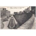 49 - Angers - le château - l'entrée du pont levis