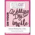 Hobbycraft. Intricate Wedding Day Die. Die Cutt...