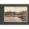 Postcard Cornwall Porthpean beach 1954