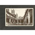 Postcard Somerset Bath Roman Baths 1954