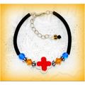 Summer Gift Women's Girls Cross and Bead Bangle...