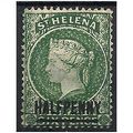 St Helena 1884 SG36 1/2d Emerald Green Wmk Crow...