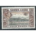 Sierra Leone 1938 SG193 4d Black & Red-Brown Mo...