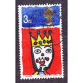 1966 Christmas. 3d Val (ordinary) Very Fine Used