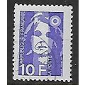 FRANCE 1989 10F VIOLET MARIANNE SG2920 FINE USED