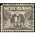 Netherlands 1935 Numeral 1 1/2c Used Stamp Wing...