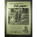 1950 General Electric Midget Flash Bulb Ad - A ...