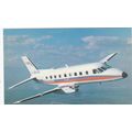 EMB 110 Bandeirante Civil Aircraft Postcard (A2...