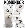 I Love My Komondor Fridge Magnet