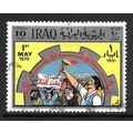 IRAQ 1970 LABOUR DAY 10F CELEBRATING LABOUR DAY...