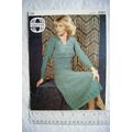 Vintage: Sirdar 6481 sweater & skirt, DK, 32-40...
