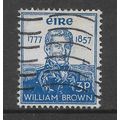 IRELAND 1957 ADMIRAL WILLIAM BROWN 3d BLUE SG16...