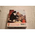 CATS ON THE LEDGE 300 PIECE PUZZLE SEALED IVORY...
