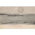 SS Lord Of The Isles Paddle Steamer Ship 1908 O...