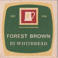 BEER MAT - WHITBREAD BREWERY - FOR CHOICE/FORES...