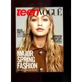 GIGI HADID Teen Vogue Magazine 2015 "AMERICAN D...