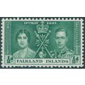 Falkland Islands 1937 ½d. green Coronation SG14...